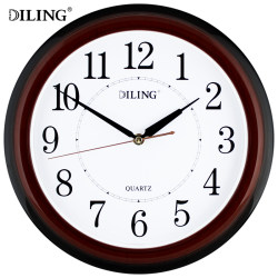 Dilin Clock, Home Clock, Wall Clock, Modern Simple and Stylish Living Room Quartz Clock, Eight-Sided Ultra-Quiet Creative Wall Hanging