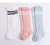 Vớ trẻ em mùa hè mỏng cotton thoáng khí 1-3 tuổi Mùa xuân và mùa thu mẫu cho trẻ em trên vớ bóng đá đầu gối