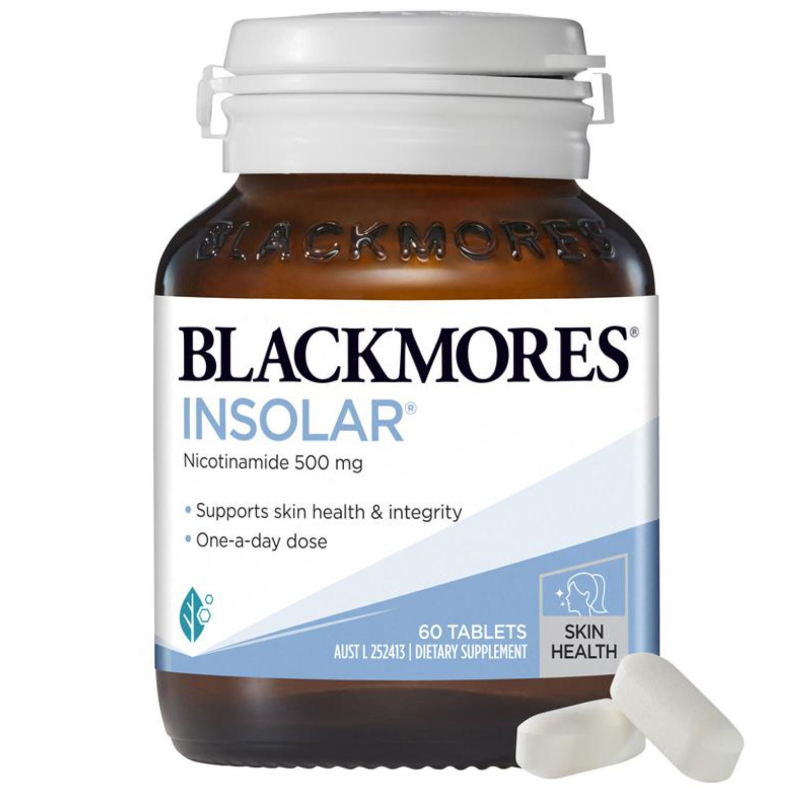 Blackmore insolar cigaretamide vitamin B3 tablets of 60 tablets