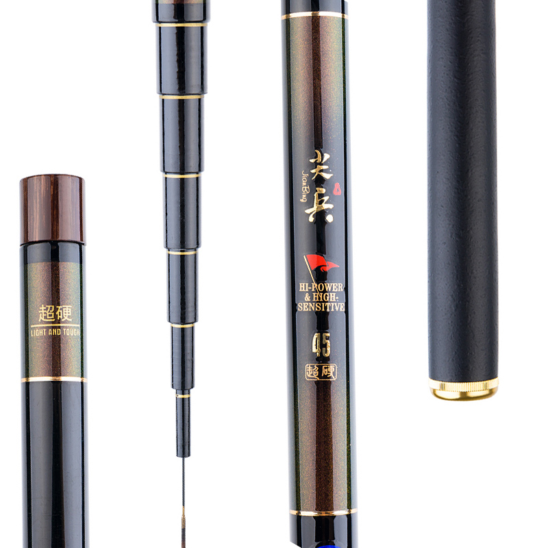 Guangwei pointed stream rod light stream 3 6 4 5 5 4 6 37 2 m carbon pole fishing rod