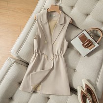 Womens High-end Camisole Vest Coat 2022 Spring Autumn New Korean Style Fashion Casual Career Vest Top