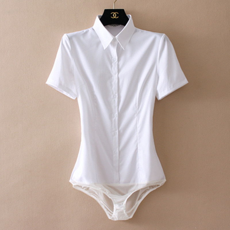High-End Short-Sleeve Professional Jumpsuit Shirt for Ladies, 2026 Spring and Autumn New Long-Sleeve Top, Base Shirt