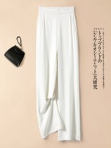 High-rise Suit Wide Leg Pants for Women Spring Summer 2022 New Korean Style Fashion All-match Loose Straight Leg Casual Pants