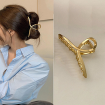 Korean high-end hair accessories female 2022 net red new fashion shark grasping clip hairpin temperament large headgear