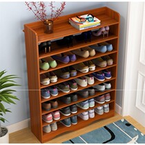 Simple shoe rack multi-layer economic Home shoe cabinet storage dormitory special door small shoe shelf assembly space