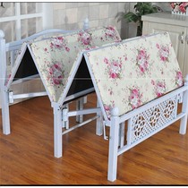  Folding bed sheets wooden bed iron bed double bed rental house lunch break easy childrens adult household bed