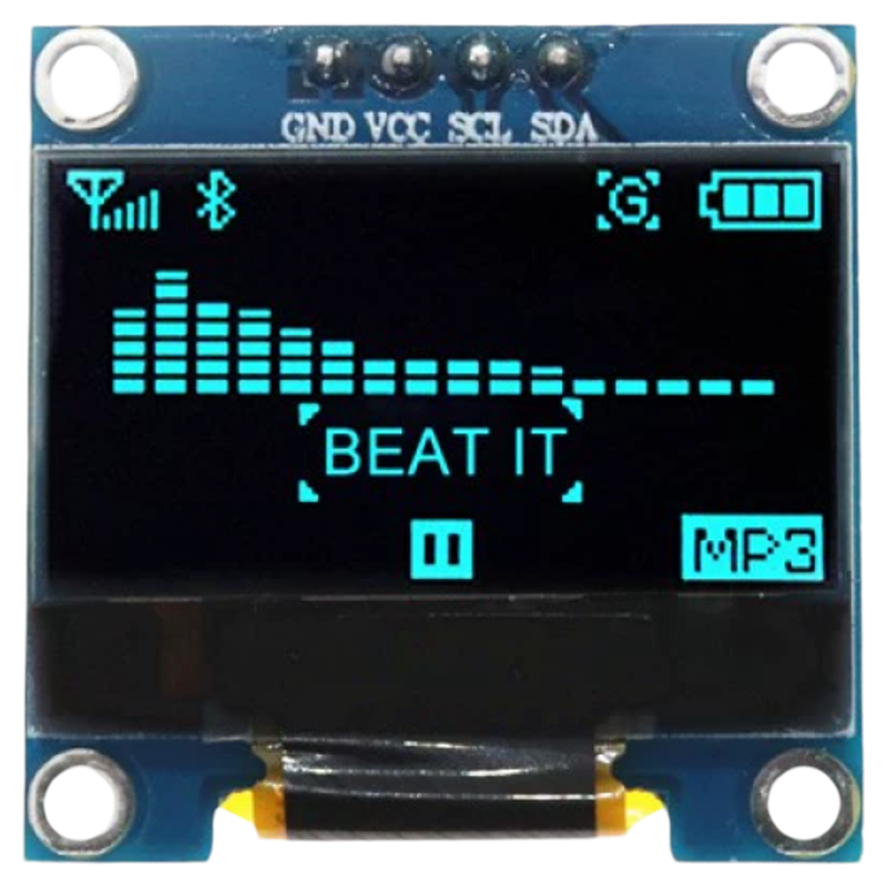 0.96寸 OLED I2C 显示屏
