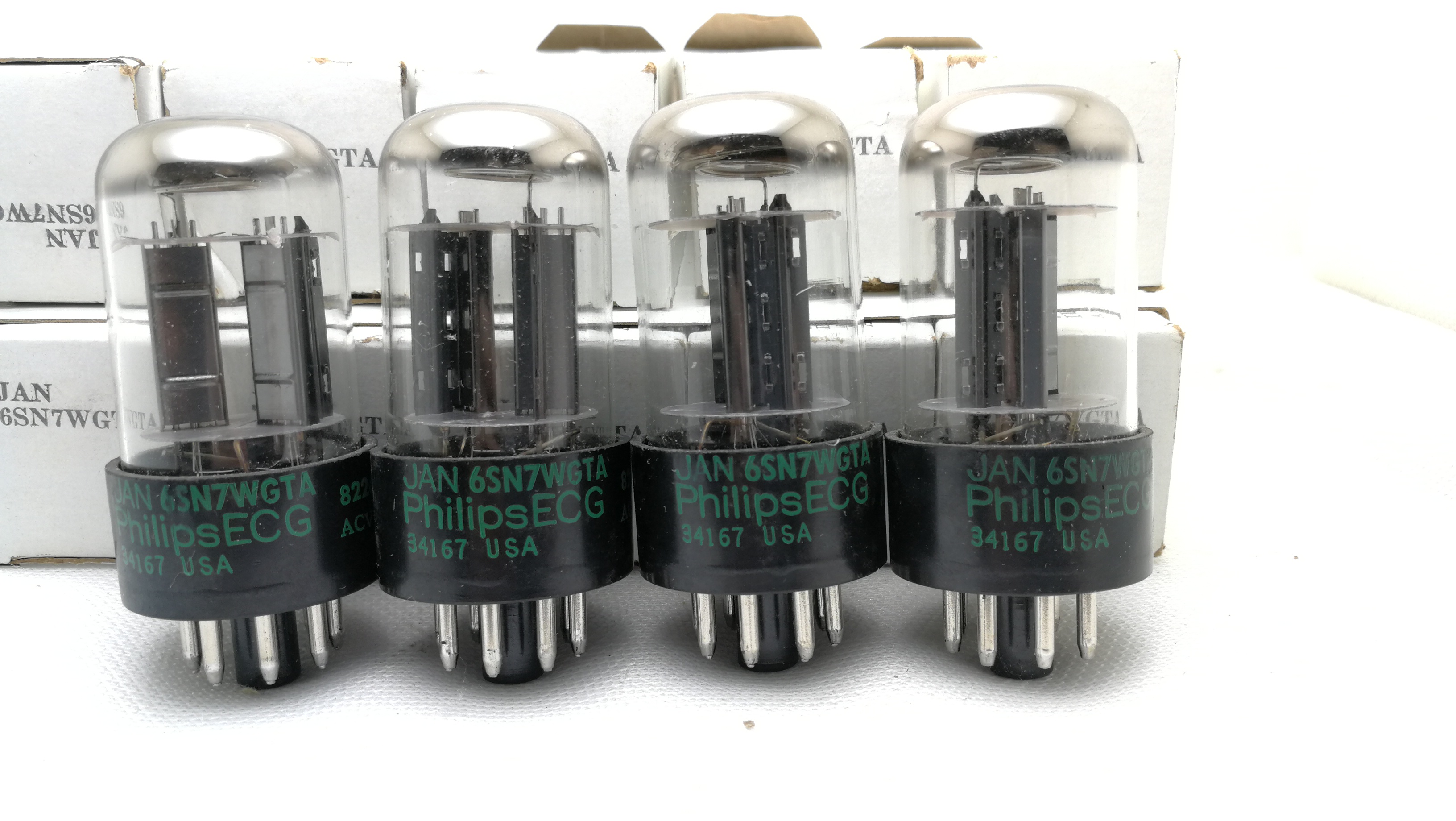 New original box Philip 6SN7 CV181 6H8C 6N8P 5692 ECC32 Vacuum tube