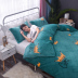 Chăn lông cừu bằng nhung lông cừu sang trọng đơn mảnh 1,8x2.0 m mùa đông sang trọng cộng với chăn đôi 200x230 	chăn phao giá rẻ Quilt Covers