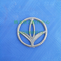 Wrought iron fittings iron materials Masteel flower Masteel Magang Magnolia small Magnolia wrought iron gate accessories fence accessories