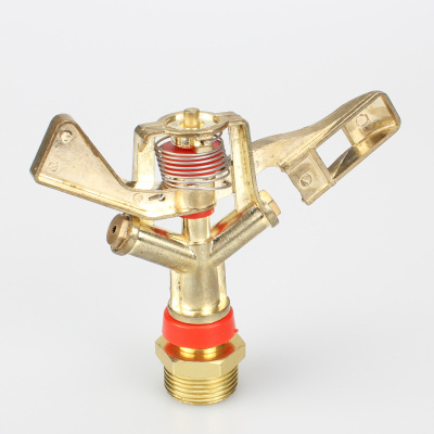 4 minutes DN20 15 landscaping spray head agricultural irrigation spray head lawn nozzle alloy rocker head 360 degrees-Taobao