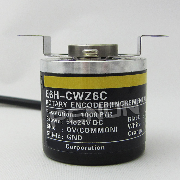 New E6H-CWZ6C 1000P R encoder semi-hollow aperture 8MM outer diameter 40MM Voltage: 5-24VDC