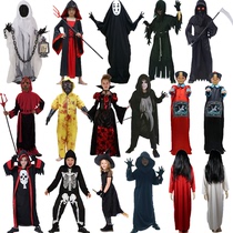 cos children witches vampire demons face-less male performance clothing Halloween zombie mummy death clothing costume