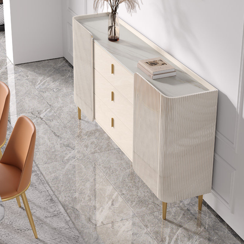 Light extravagant rock plate dining cabinet Dining Room Containing Cabinet Close To Wall Wine Cabinet Rear Modern Minimalist Dining Room Containing Cabinet Xuanguan Cabinet