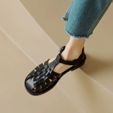 Летние сандалии на платформе, обувь, плетеные туфли, 2025 года