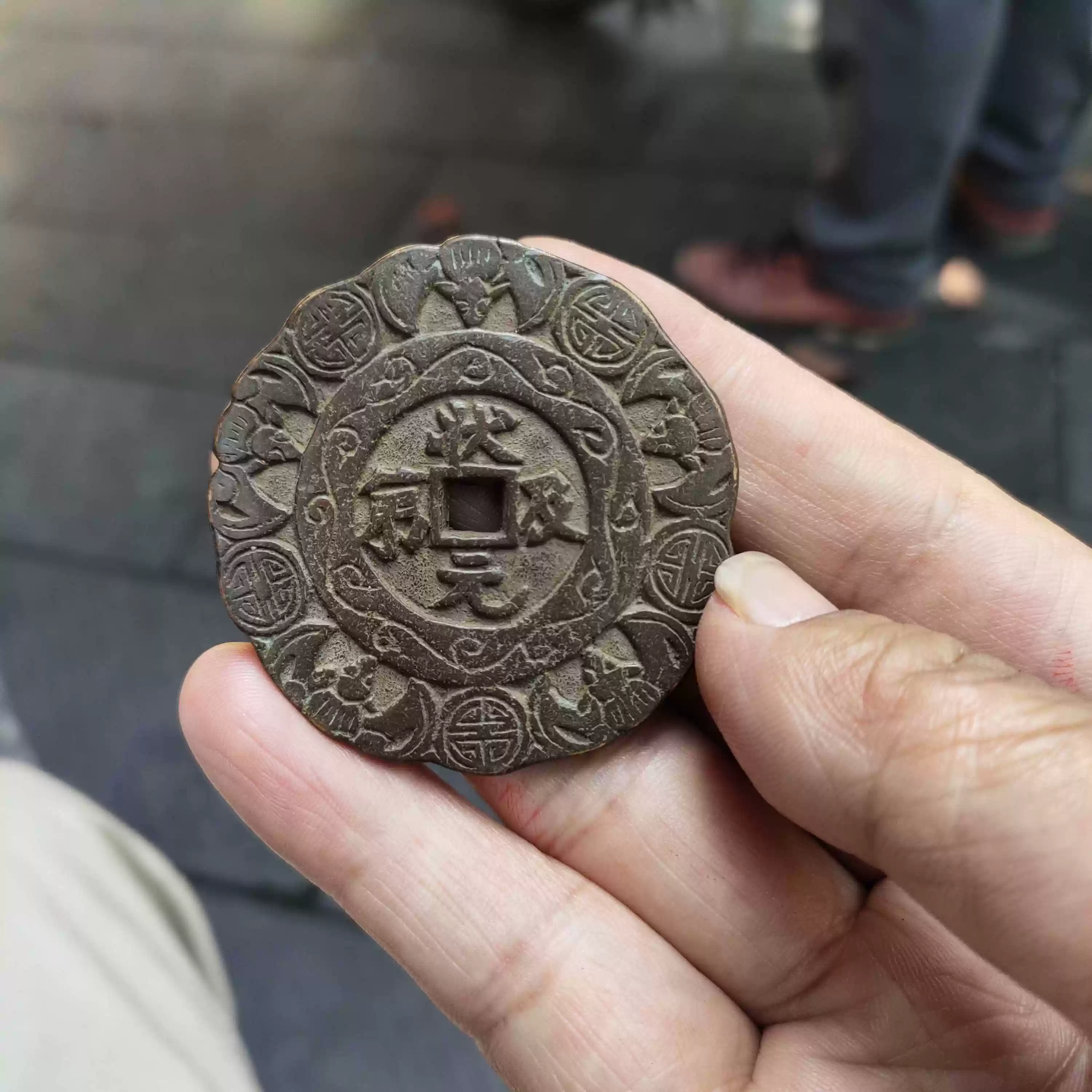 袁世凱銀元收藏仿古鍍銀銀圓中華民國九年銀幣直徑8.8釐米古董銀元復刻