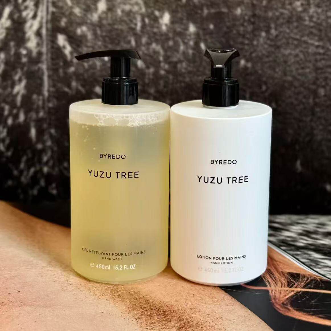 柏芮朵byredo新品青柚子洗手液护手乳450ml yuzu tree：清新柚香，呵护