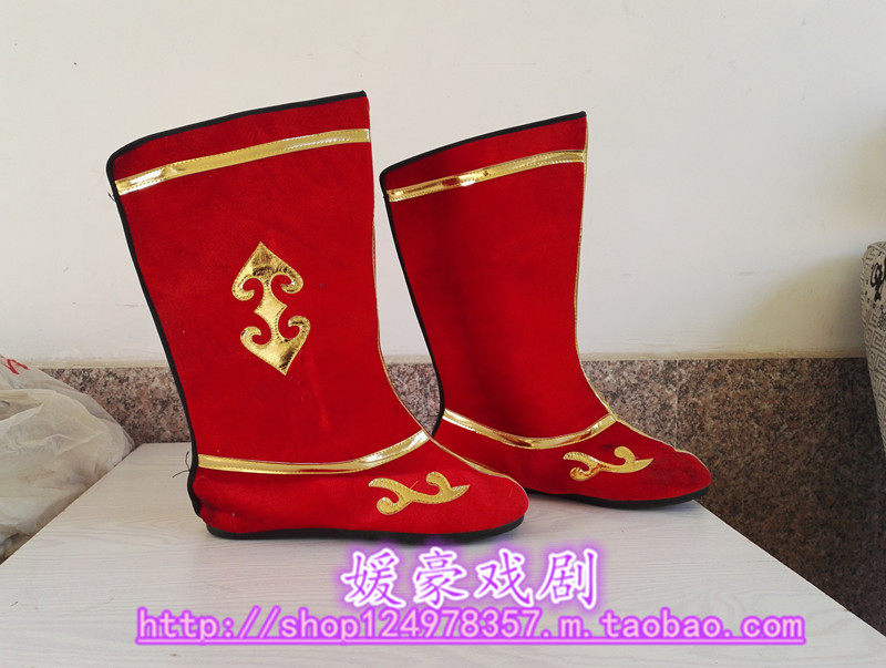 Drumming shoes, drumming clothing, Yangko dance performance clothing, fast boots, dragon dancing shoes, drumming clothing, drumming boots