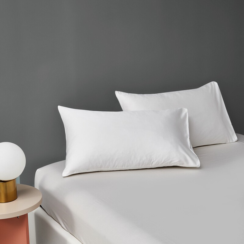 40 pure cotton pillow sleeves for adult pure single pillow with simple hotel full cotton double pillow