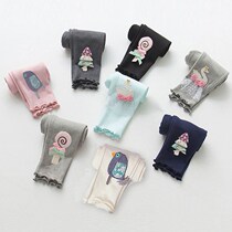 Ballabala cant afford to fade the spring and autumn new girls underpants to wear foreign air pure cotton little girl long pants