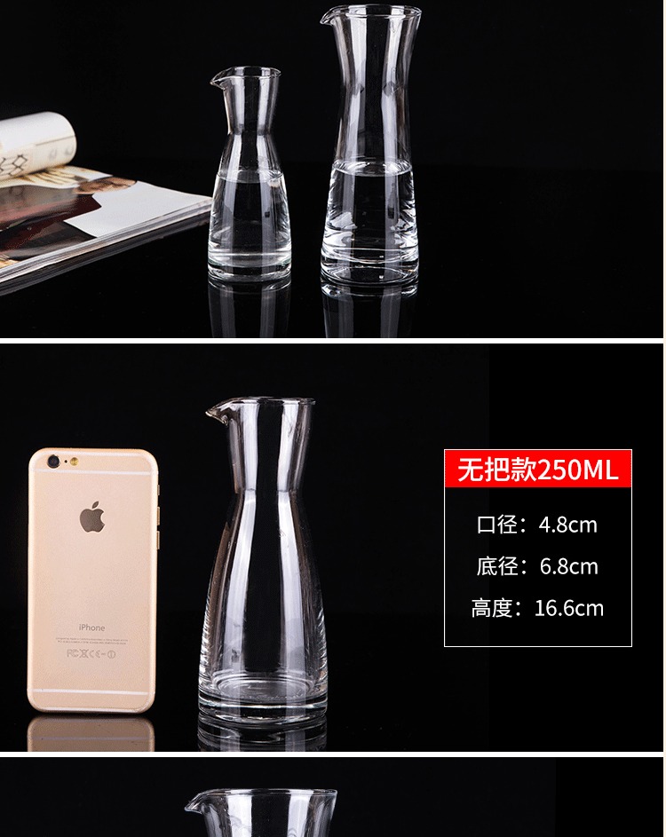 Với quy mô tách rượu vang trắng dày hộ gia đình pha lê rượu thủy tinh sáng tạo rượu vang đỏ đo rượu đo chén rượu đồ khui rượu