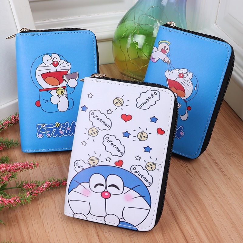 [USD 10.66] Doraemon Coin Wallet Tinker Bell Doraemon A Wallet Student