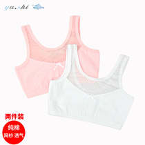 Childrens chest underwear 9 girls 10-15 years old underwear wrapped chest middle child Cotton Development bra small vest summer