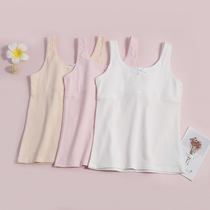 Girl Underwear Hair Development Period 1st Stage Primary School Students Harnesses Pure Cotton Anti-Bump Small Vest Children Inside Wearing Bra