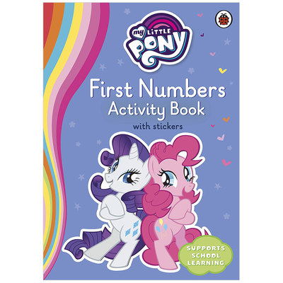 taobao agent My Little Pony First Numbers Rainbow Pony Digital Book Children's Original Edition