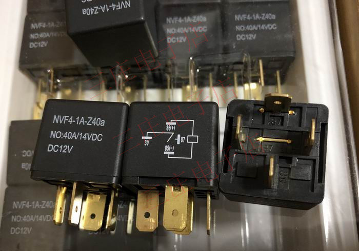 Brand new 40A 4-pin NVF4-1A-Z40a NVF4-2A-Z40a Plastic Rack V4-1A-12V 24V
