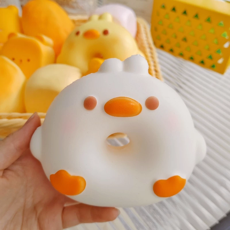 Реалистичная игровая еда, жмяканье, игрушка, мультяшная слизь, тост, хлеб