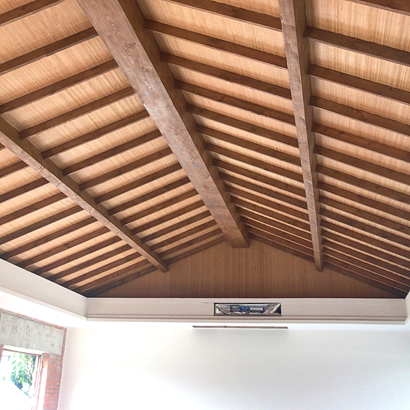 Decoration Special Bamboo Mat Furnishing Materials Embalming Anti-Moth Dining Room Tea Room Carbonated Retro Suspended Ceiling Wall Decoration Bamboo