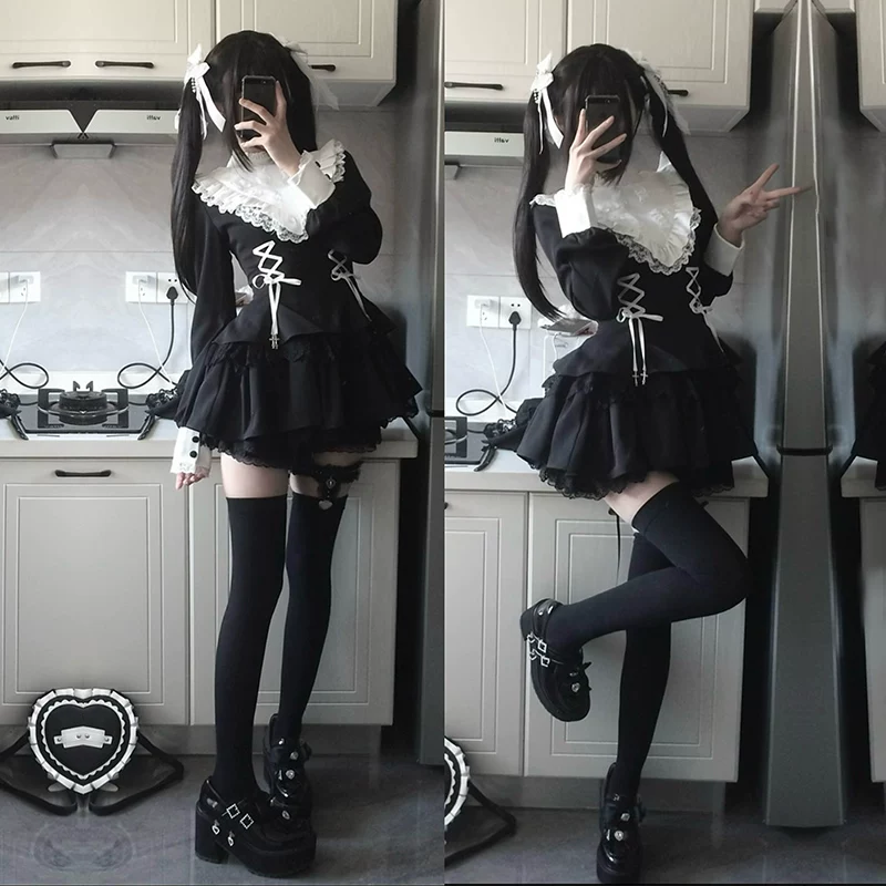 【Doki!】оригинальный дизайн withpuji милый и крутой лотосовый лист sway op/Gemini lolita с карманами шорты