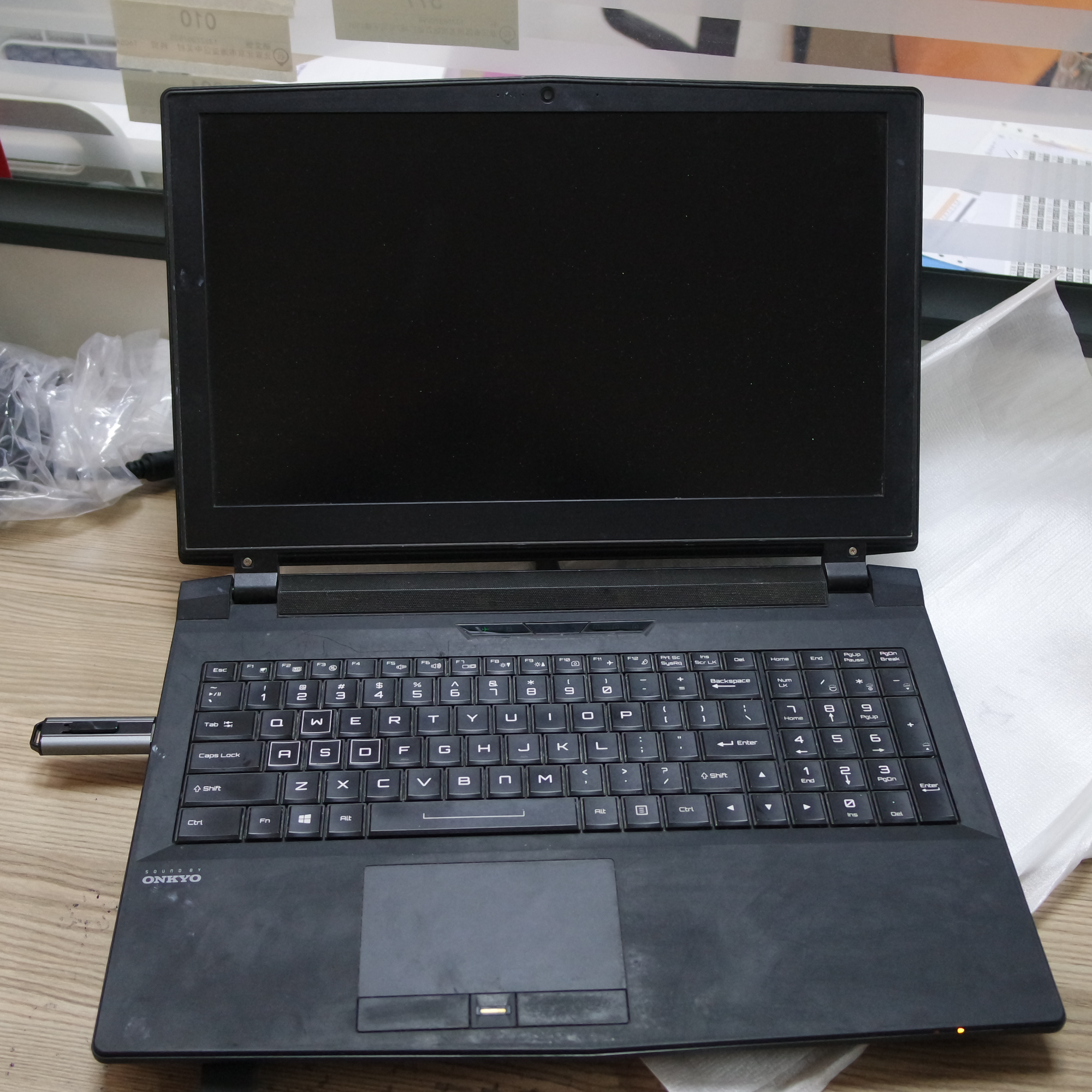 Blue sky P750 barebone notebook repair motherboard upgrade graphics card screen keyboard water inlet dm tm zm km