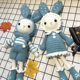 Hand-knitted doll crochet diy material package hand-made doll knitted hook thread hand-made gift wool rabbit