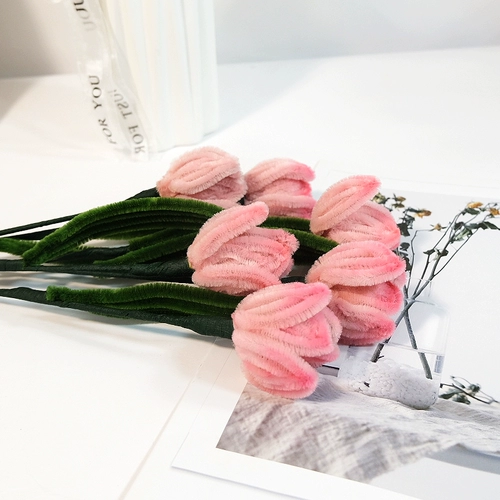 Реалистичный набор материалов на день Святого Валентина, DIY, букет