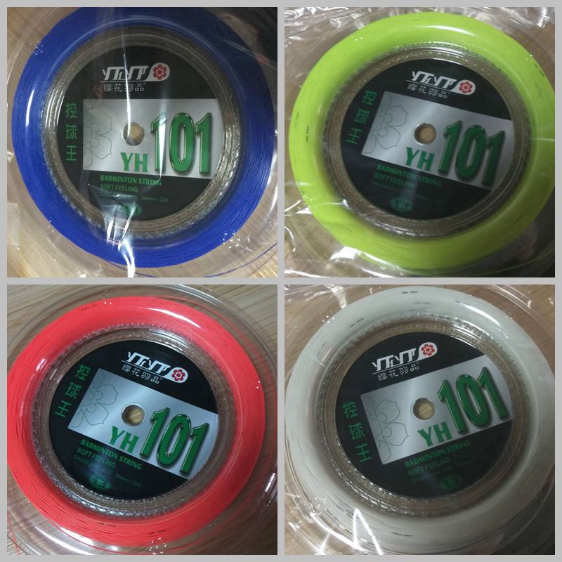Yinghua YH101 large plate badminton line 0 7MM high elastic control ball resistant badminton racket line 220 meters