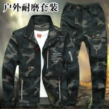 Рабочая одежда мужская весна и осень -дышащая одежда -устойчивый