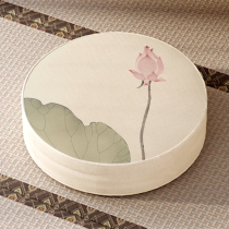 Chinese Style Bushel Cushion Round Lotus Ground Cushion Zen Meditation Mat Buddha Home Kneeling Mat for home Baiver mat sitting pier