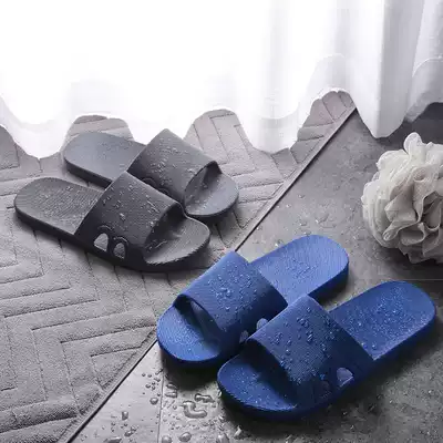 Summer slippers men summer 2019 new non-slip thick soled home home summer sandals Men indoor bath