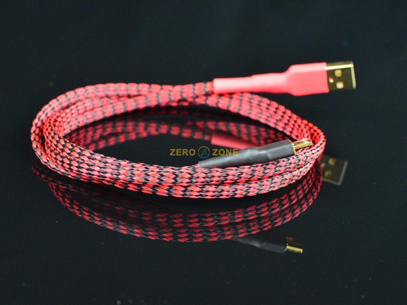 (ZEROZONE)IDEAL SERIES USB CABLE-GOLD PLATED HEAD(USB-A TO USB-MIC MOUNTING HEAD)