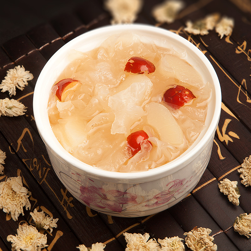 Silver Fungus Sweet Soup Instant soup Sydney Silver Fungus soup Stewed Silver Fungus soup with Red Dates and Rock Sugar Instant soup Instant soup Instant soup 1 bag