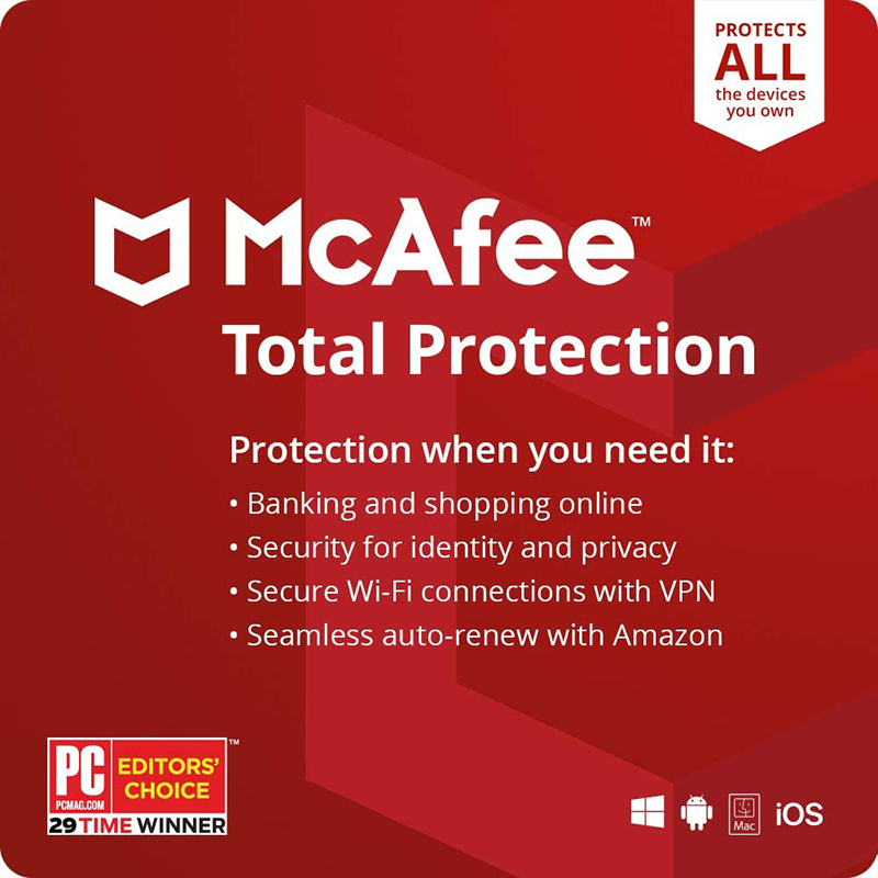 McAfee Internet Security Antivirus Total Protection key code McAfee Internet Security Antivirus Total Protection key code
