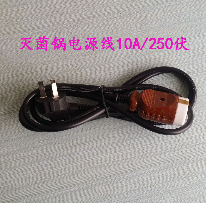 浙江新丰XFS-280A压力蒸汽灭菌器高压消毒锅灭菌锅电源线10A250伏