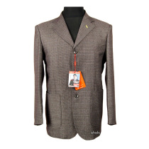 Clearance mens small suit Summer middle-aged top New thin Dad suit Business frock spring and autumn jacket