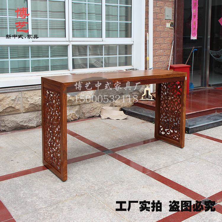 New hedgekey phong cách Bắc Kinh phong cách Trung Quốc trường hợp cho trường hợp bảng một số bàn lối vào Redwood gỗ hồng mộc đồ nội thất - Bàn / Bàn 	bàn làm việc gỗ cổ điển	