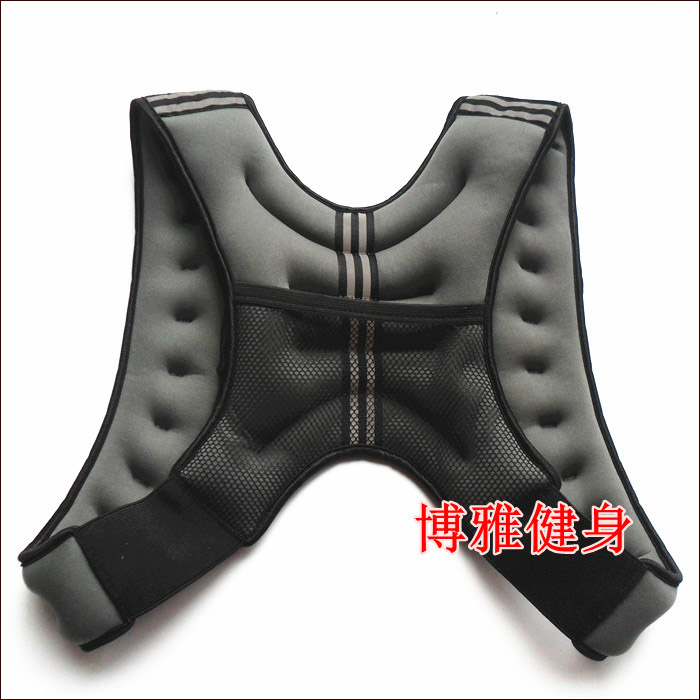 Trọng lượng áo vest nặng 5-10kg vô hình có thể điều chỉnh cát sắt túi cát bao cát quyền anh chạy thiết bị thể dục - Taekwondo / Võ thuật / Chiến đấu tay đấm boxing