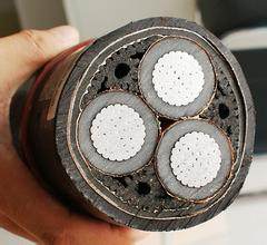 Flame retardant YJLV22 3 core 35 50 70 95 95 aluminium core high pressure cable 8 7-15KV 10 kV