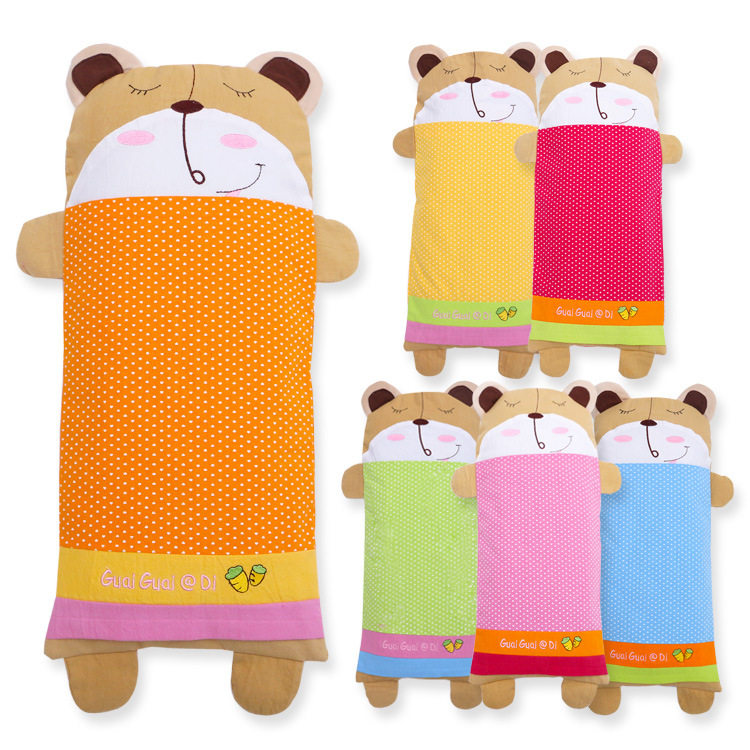 New baby baby pillow cotton children's buckwheat extended stereotype pillow anti-bias head 0 to 10 years old