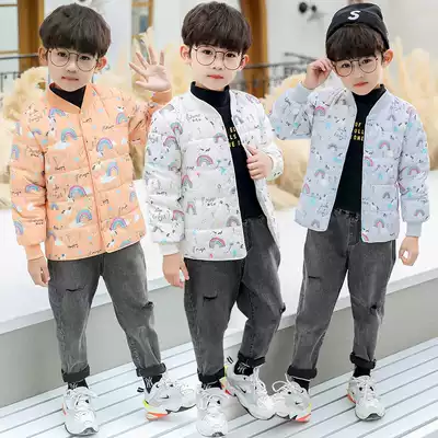 (Broken code clearance) winter boy child down jacket inner child light baby down girl coat